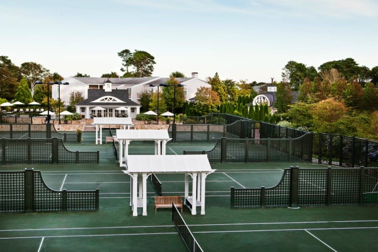 Tennis courts
